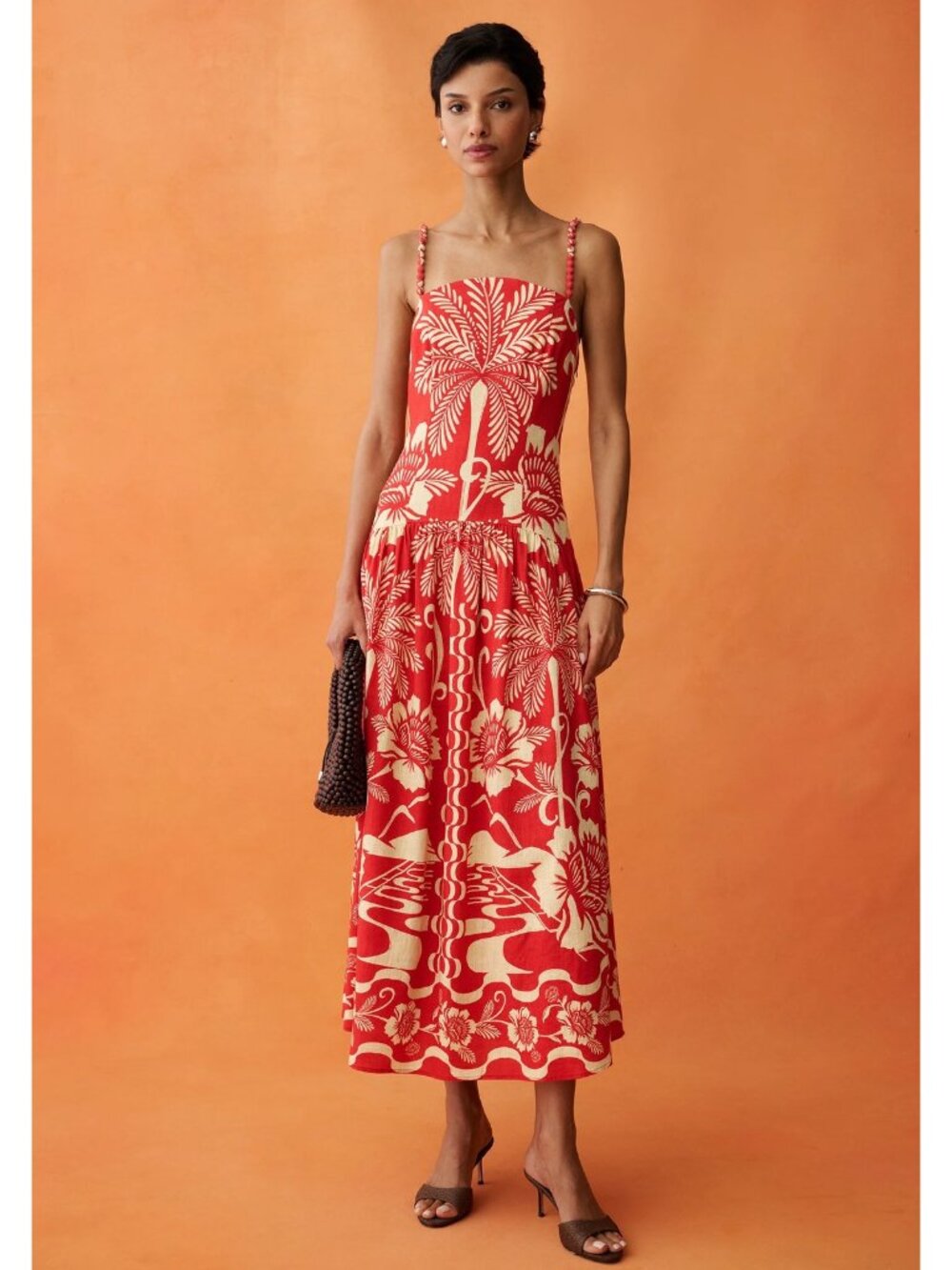 ANAYA by Few Moda Fernanda Dress Copacabana Sunset Size 10 NWT